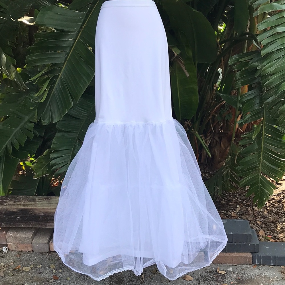 tulle Mermaid skirt aka Wedding crinoline